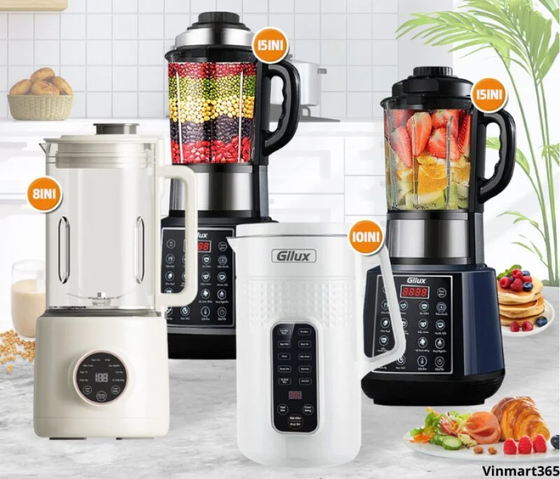 Top 4 Máy Làm Sữa Hạt Gilux Được Ưa Chuộng Nhất Hiện Nay