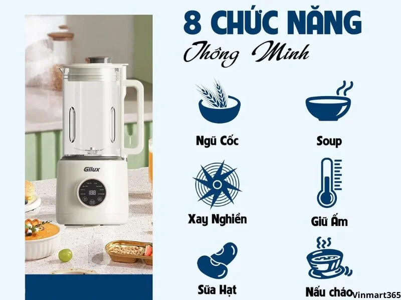 Máy xay sữa hạt Gilux GLJ16