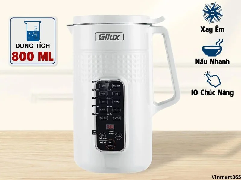 Máy xay sữa hạt Gilux GLN79 – 10in1 đa năng