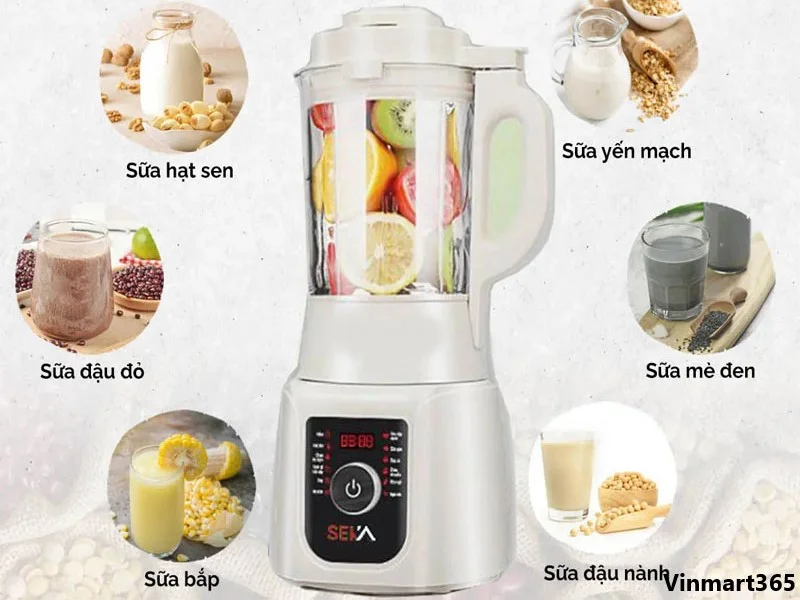 Máy làm sữa hạt Seka E300 cao cấp