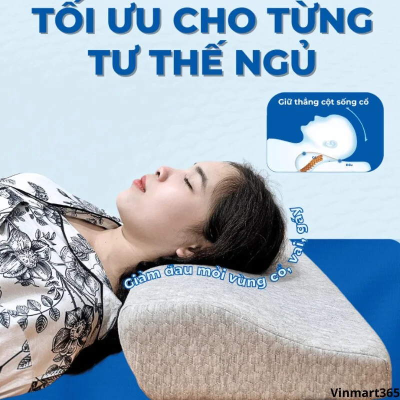 Gối cao su non Cecila