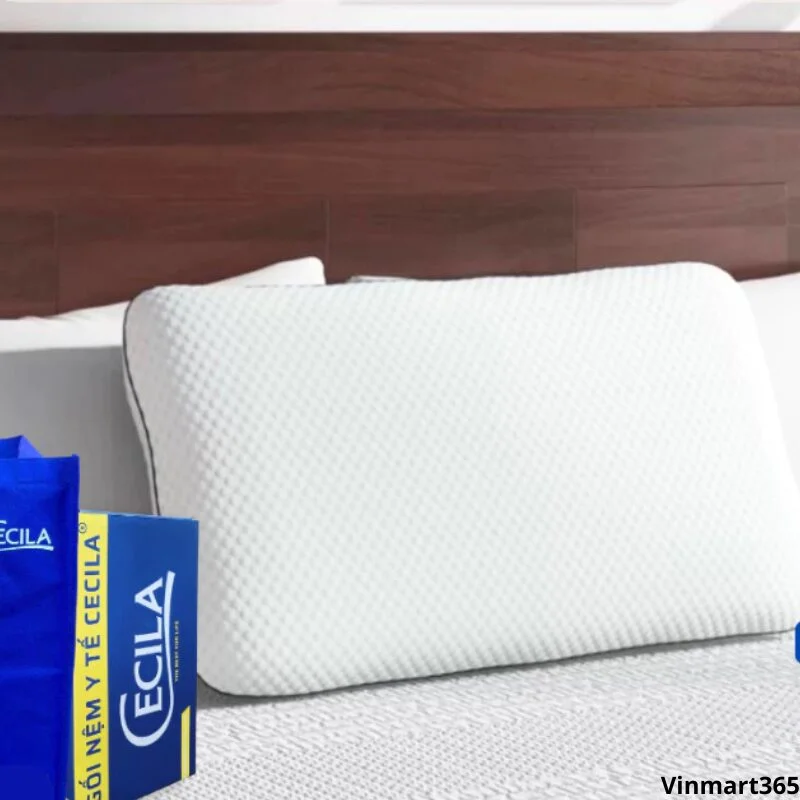 Gối công thái học ngủ ngon CECILA chính hãng