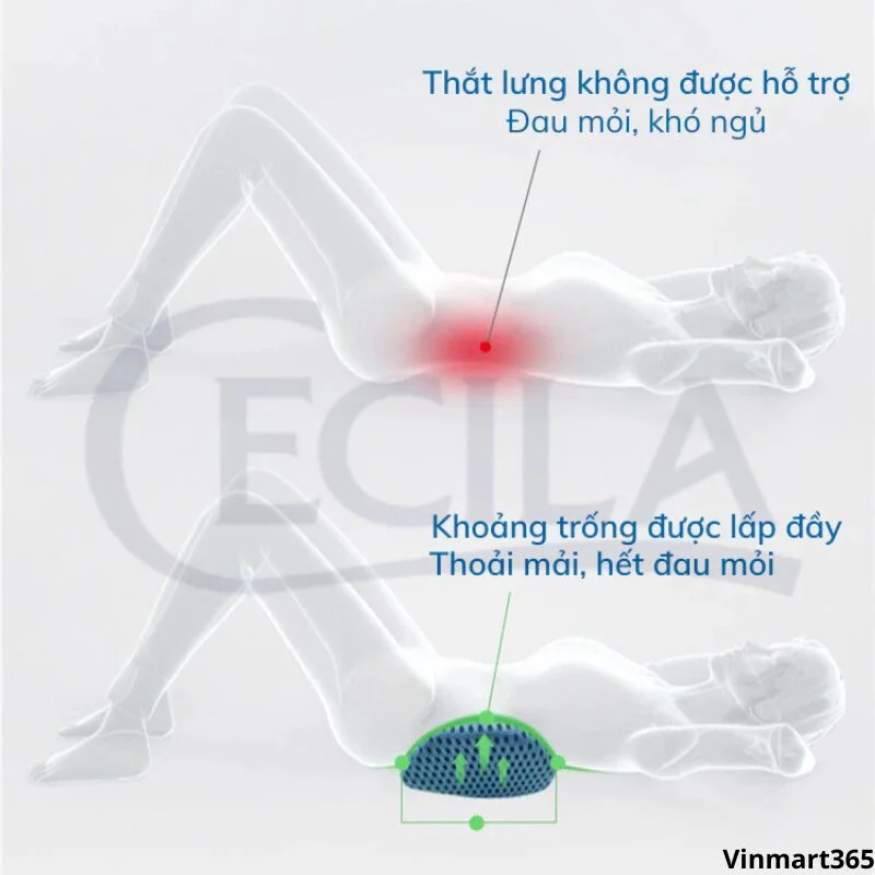 Gối kê lưng cổ chính hãng