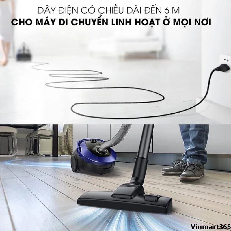 Máy hút bụi Samsung VC18M2120SB/SV chính hãng