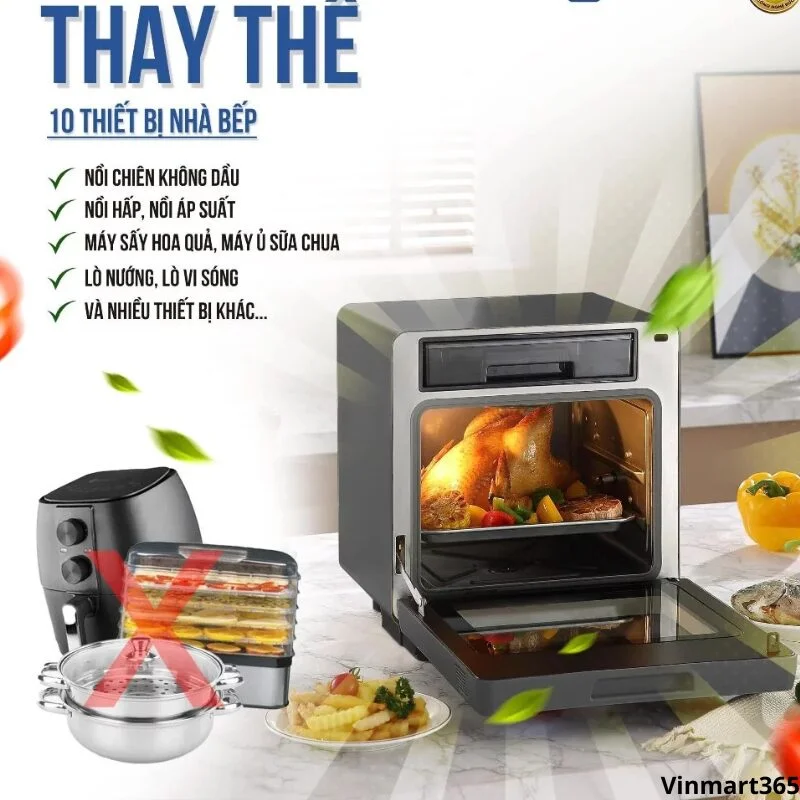 Nồi chiên hơi nước Tapuho TSF16 cao cấp