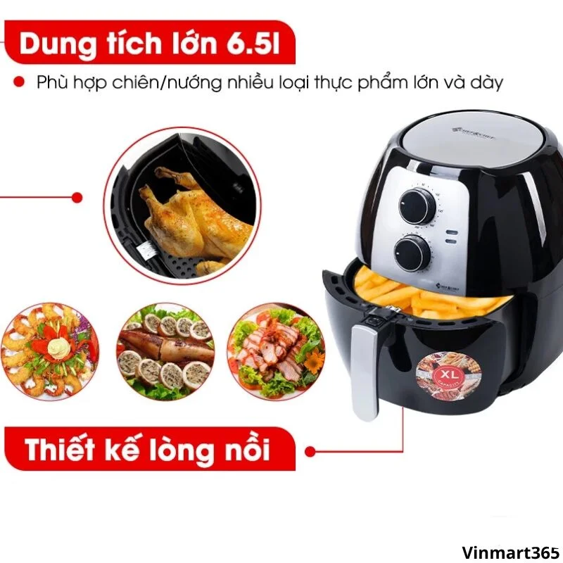Nồi chiên không dầu Chef&Chef