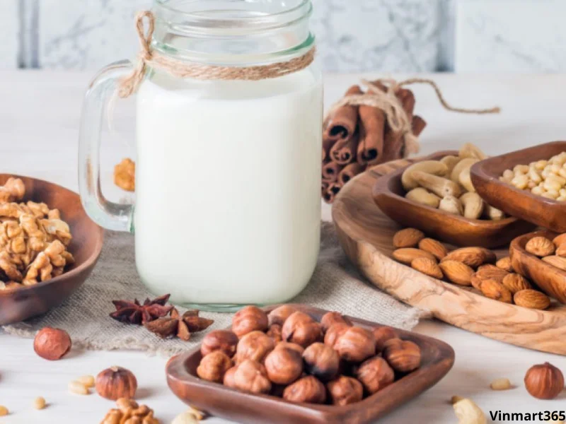 Công thức sữa hạnh nhân cacao