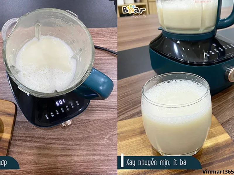 Quy trình sử dụng Bear PBJ-B06W1