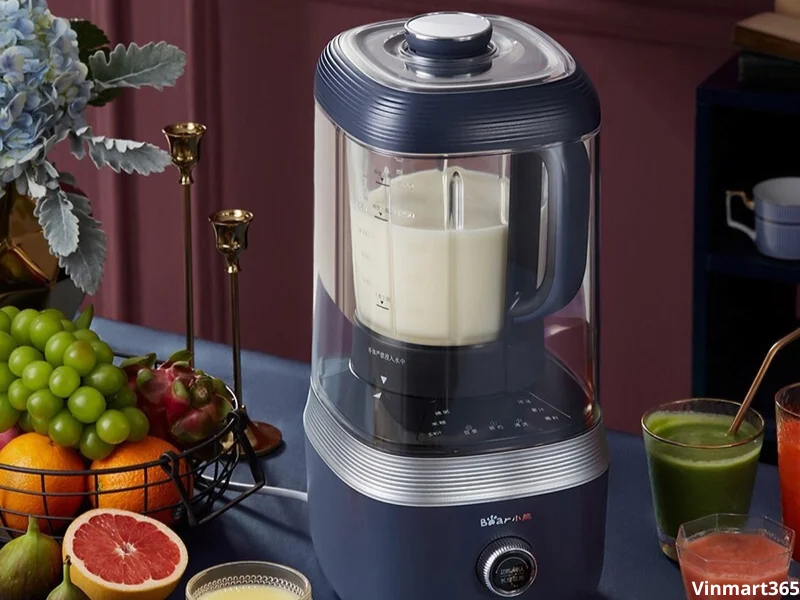 Các bước sử dụng máy nấu sữa hạt Bear PBJ-B06S2