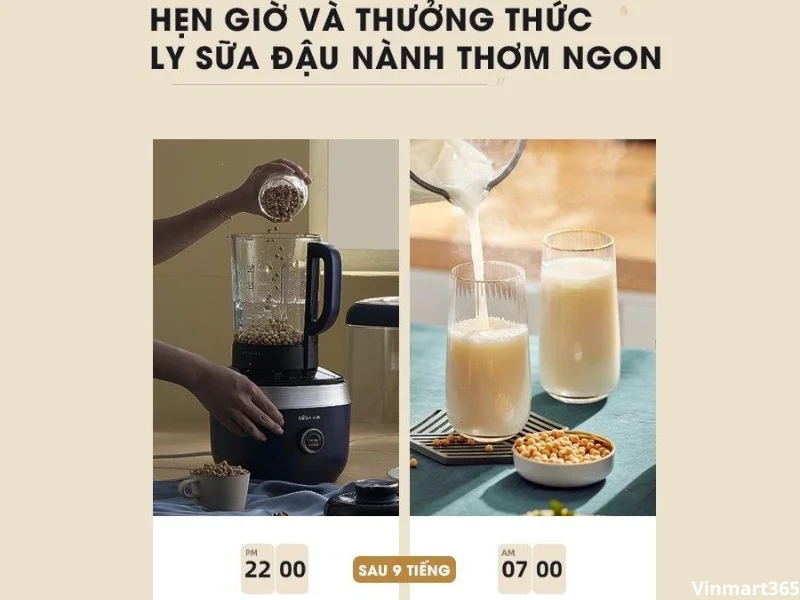 Quá trình hoạt động và lấy thành phẩm