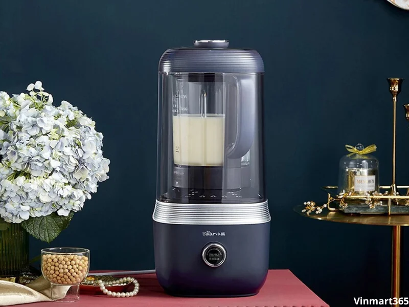 Các bước sử dụng máy làm sữa hạt Bear