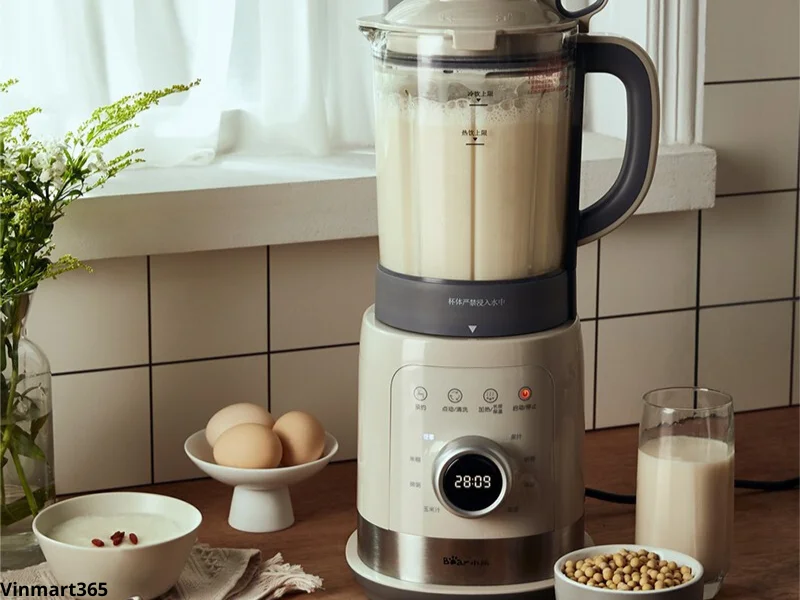 Các bước vệ sinh máy làm sữa hạt PBJ-B10U5 thủ công