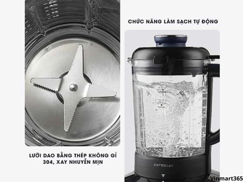 Chuẩn bị trước khi vệ sinh máy làm sữa hạt Bear