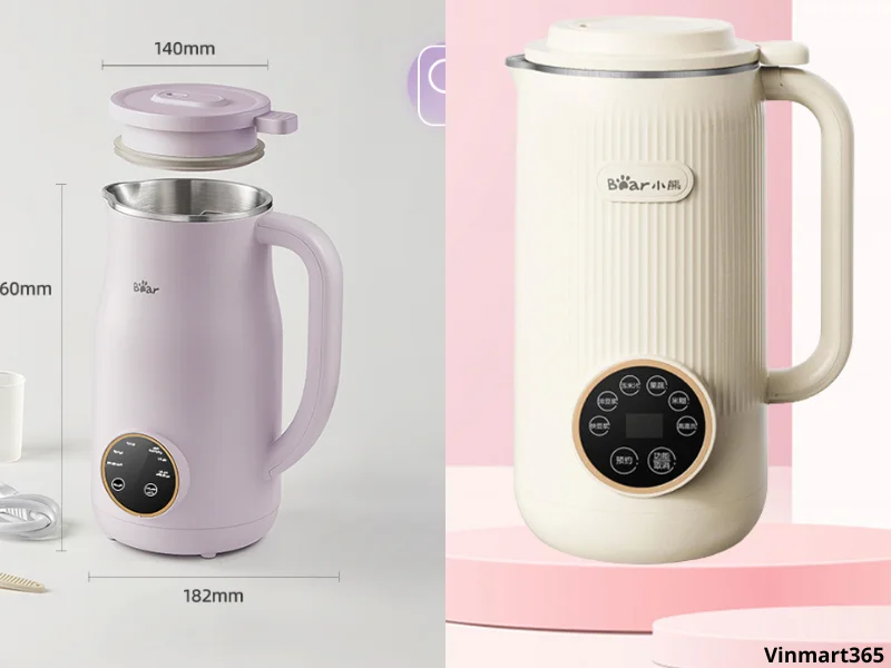 nên chọn máy làm sữa hạt Bear SB-SH06D và SB-SH06C nào