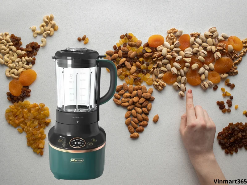 Giới thiệu tổng quan về máy làm sữa hạt Bear PBJ-B08L1