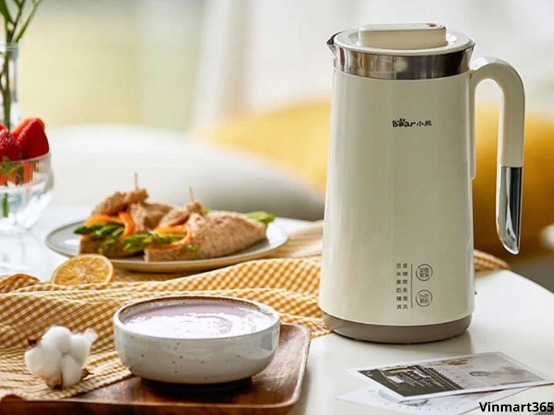 Nguyên lý hoạt động của máy làm sữa hạt