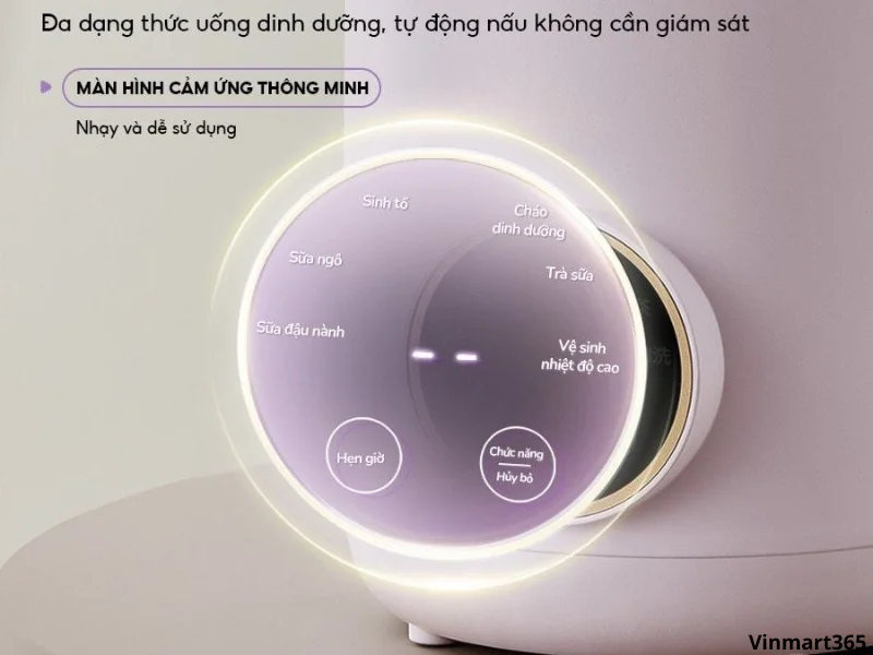 Chất liệu an toàn, bền bỉ và thiết kế máy làm sữa hạt Bear SB-SH06D nhỏ gọn