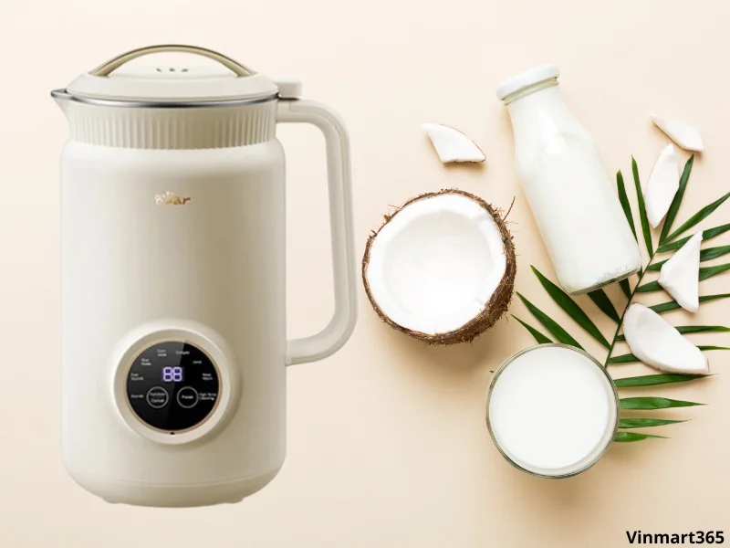 Dung tích máy làm sữa hạt Bear SB-SH09Q lớn cùng công nghệ chống ồn hiệu quả