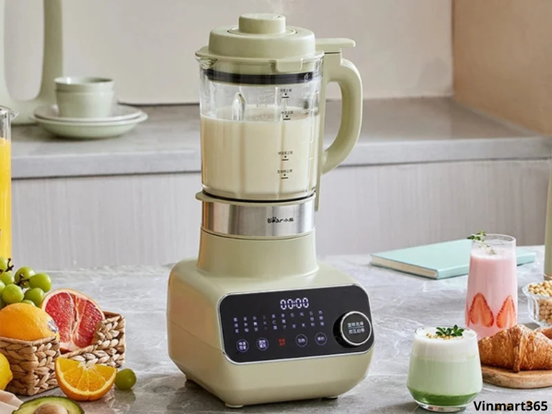 Máy làm sữa hạt Bear SB-SH17V thiết kế thông minh, chất liệu an toàn