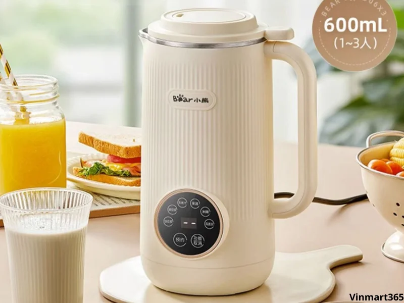 Máy làm sữa hạt Bear DJJ-D06X3 chính hãng