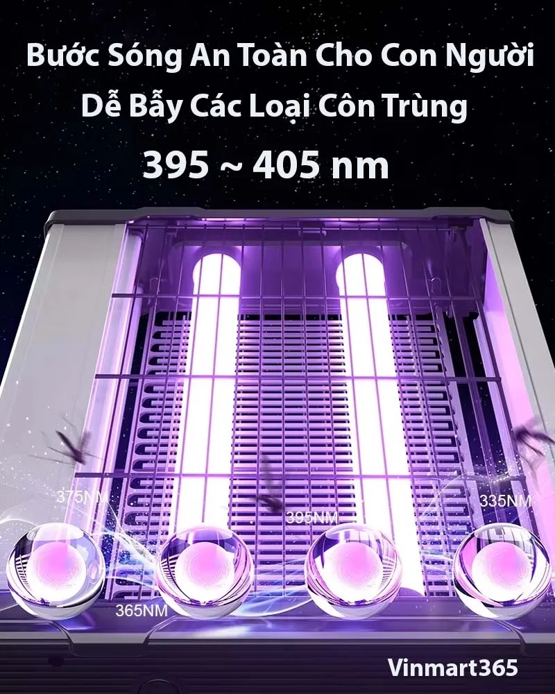 Đèn Bắt Muỗi Treo Tường Electric XH305 Maist Chính Hãng