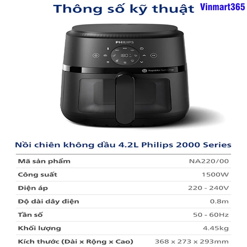 noi-chien-khong-dau-philips-na220-00-cao-cap