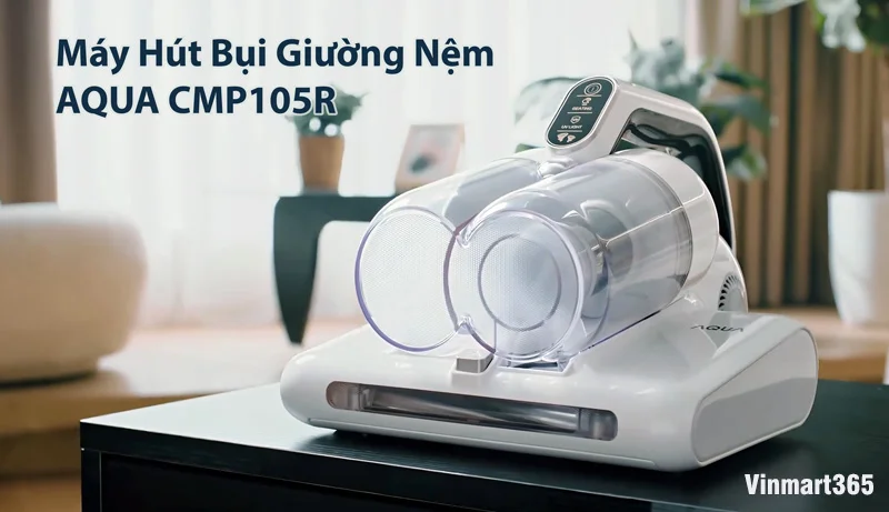 may-hut-bui-giuong-nem-aqua-cmp105r-chinh-hang