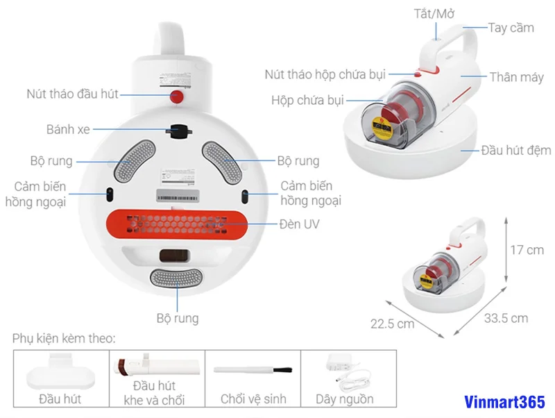 may-hut-bui-dem-giuong-deerma-cm1900-chinh-hang