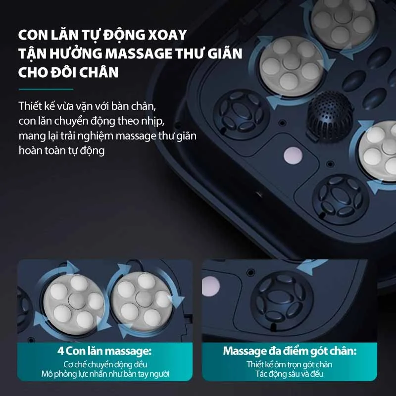 Bồn Ngâm Chân Massage Philips PPM6504