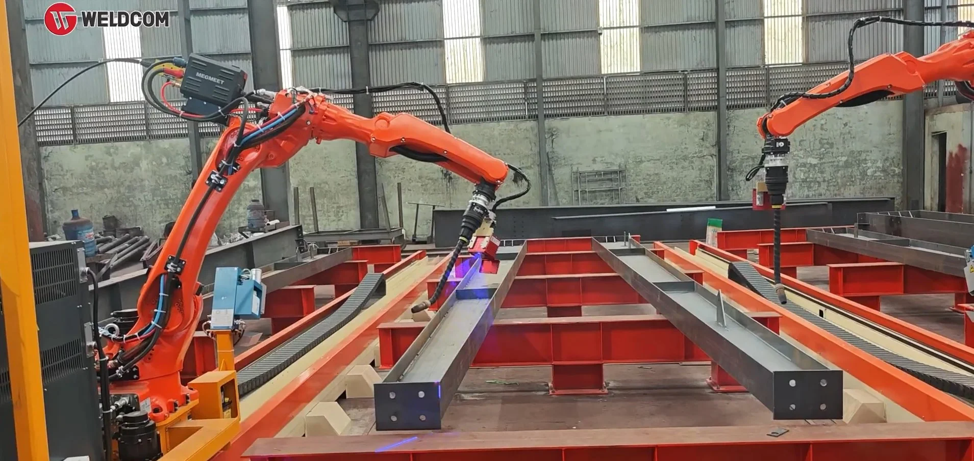 HỆ SINH THÁI ROBOT HÀN THÔNG MINH HONGLU – GIẢI PHÁP TỰ ĐỘNG HÓA CHO TỪNG BÀI TOÁN KẾT CẤU THÉP
