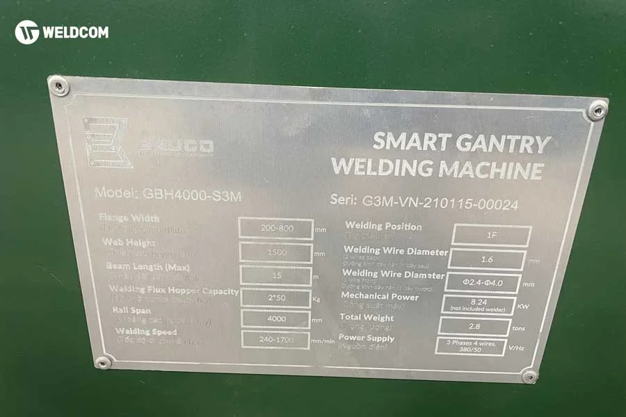 CỔNG HÀN THÔNG MINH GBH4000-S3