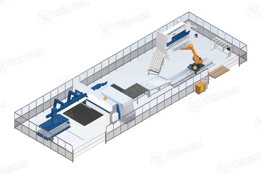 Dây chuyền đột, cắt và chấn tấm AMS.HSP