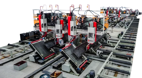 Dây chuyền kết cấu thép