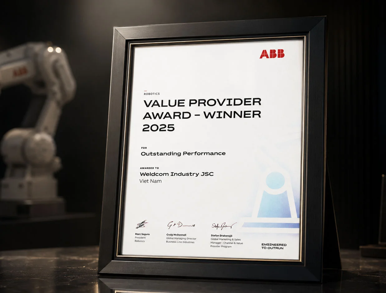 First Prize – “Outstanding Performance” at the ABB Value Provider Awards 2025