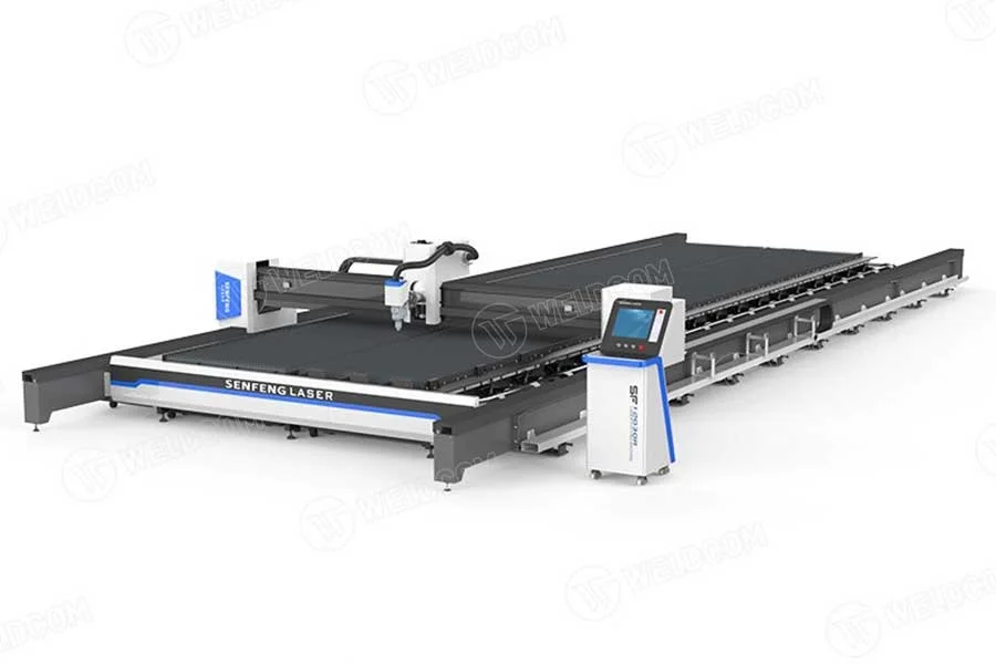 Máy Cắt Kim Loại Vát Cạnh Siêu Lớn Laser Fiber SF12030TX