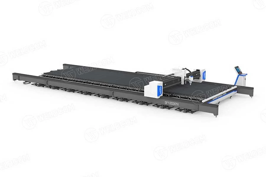 Máy Cắt Kim Loại Vát Cạnh Siêu Lớn Laser Fiber SF12030TX