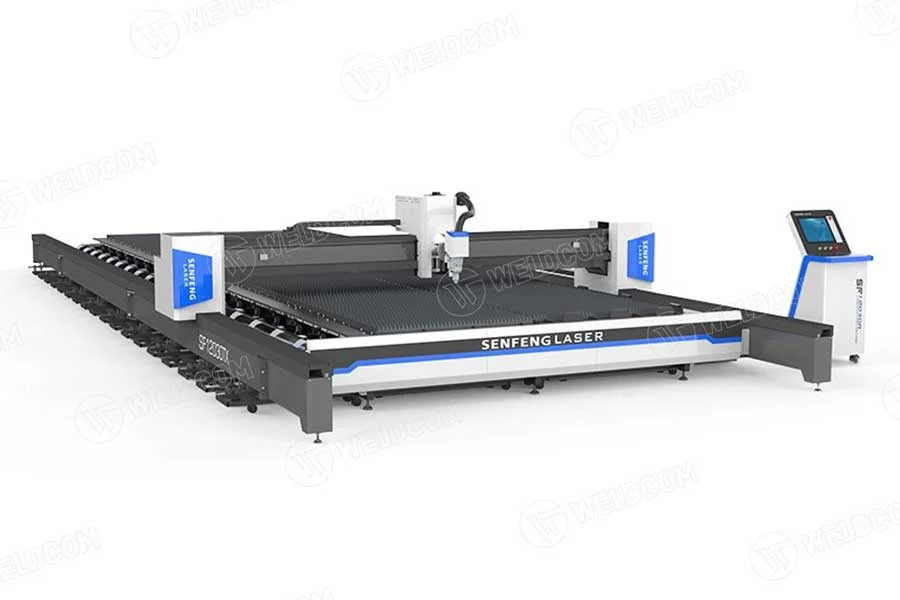 Máy Cắt Kim Loại Vát Cạnh Siêu Lớn Laser Fiber SF12030TX