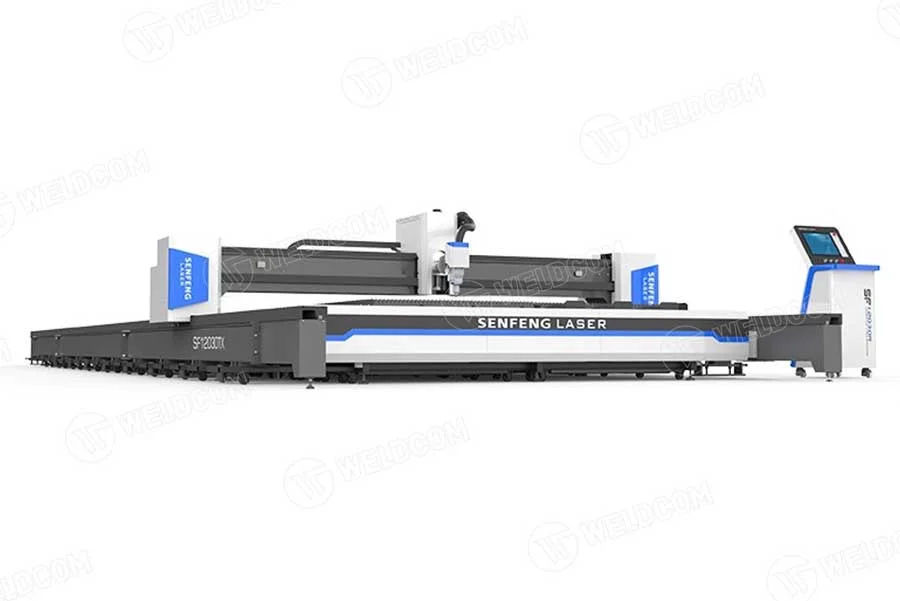 Máy Cắt Kim Loại Vát Cạnh Siêu Lớn Laser Fiber SF12030TX