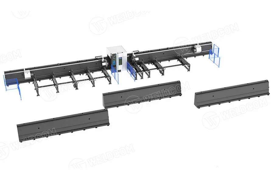 MÁY CẮT THÉP HÌNH CNC LASER FIBER SENFENG SF12038HT