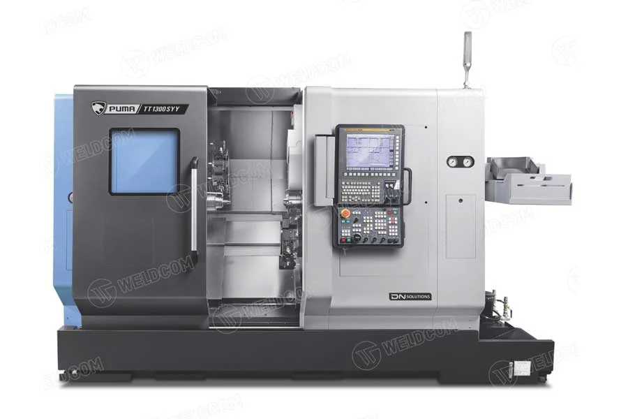Máy Tiện CNC PUMA TT 1300SYY Trục Kép Với Đầu Gá Dao Kép Trục Y