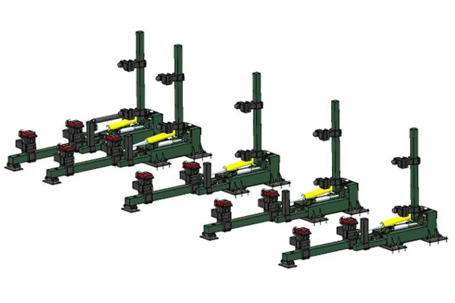 V-0820A – Dây chuyền đính và hàn dầm tự động BRUCO