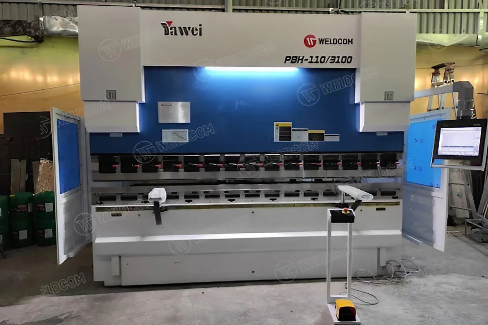 MÁY CHẤN GẤP TÔN THỦY LỰC YAWEI PBH-110/3100
