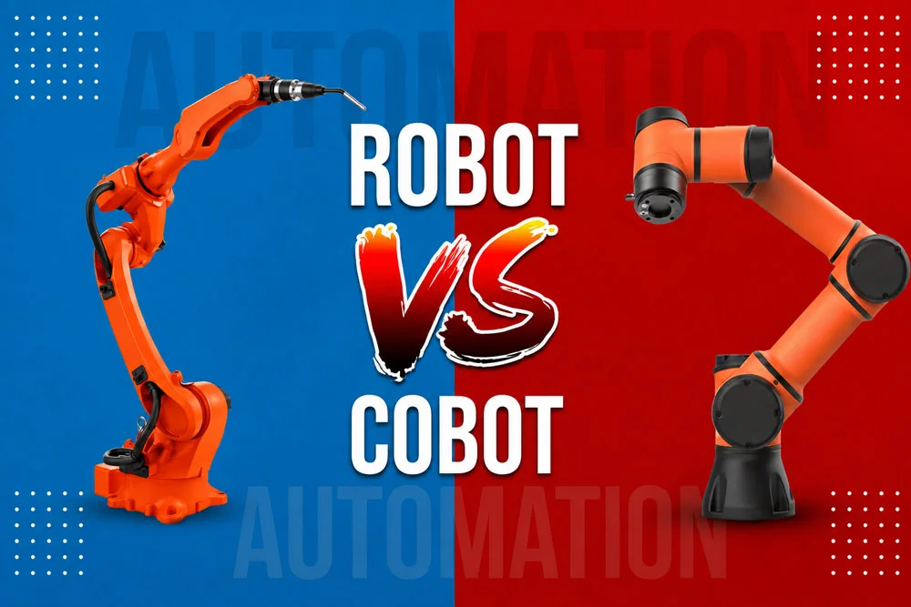 Cobot hàn và robot hàn công nghiệp khác nhau thế nào?