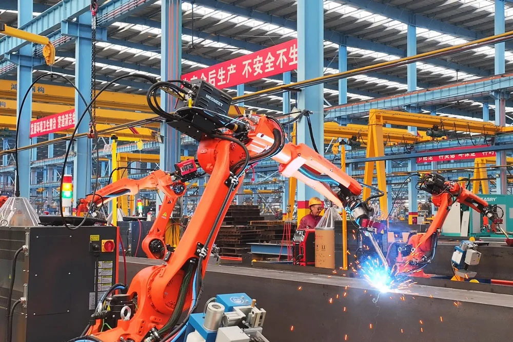 GIẢI PHÁP TRẠM ROBOT RAY 7 TRỤC MIG/MAG HONGLU