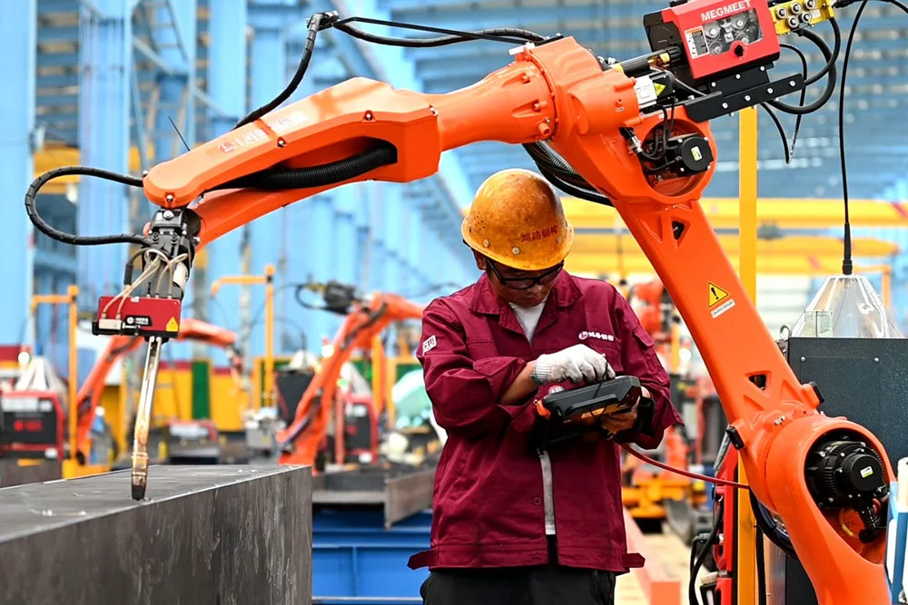 GIẢI PHÁP TRẠM ROBOT RAY 7 TRỤC MIG/MAG HONGLU