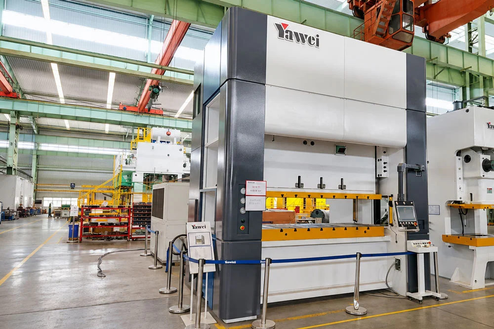 MÁY DẬP SERVO YAWEI - KHUNG H HAI TRỤC KHUỶU