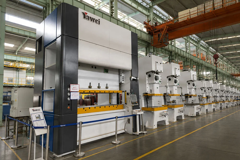 MÁY DẬP SERVO YAWEI - KHUNG H HAI TRỤC KHUỶU