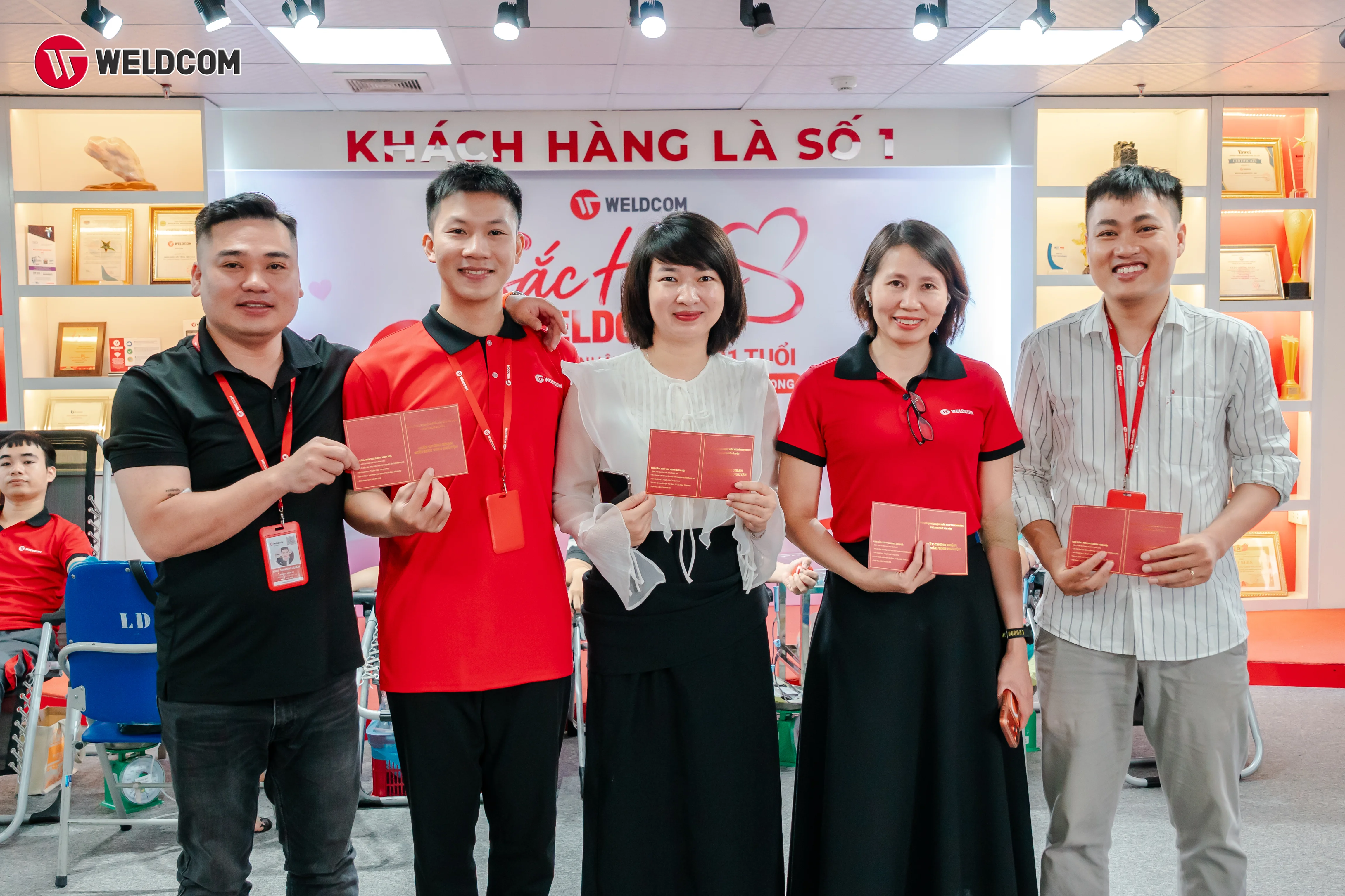 SẮC HỒNG WELDCOM 2026 – TRAO GIỌT MÁU, GỬI YÊU THƯƠNG, THẮP HY VỌNG