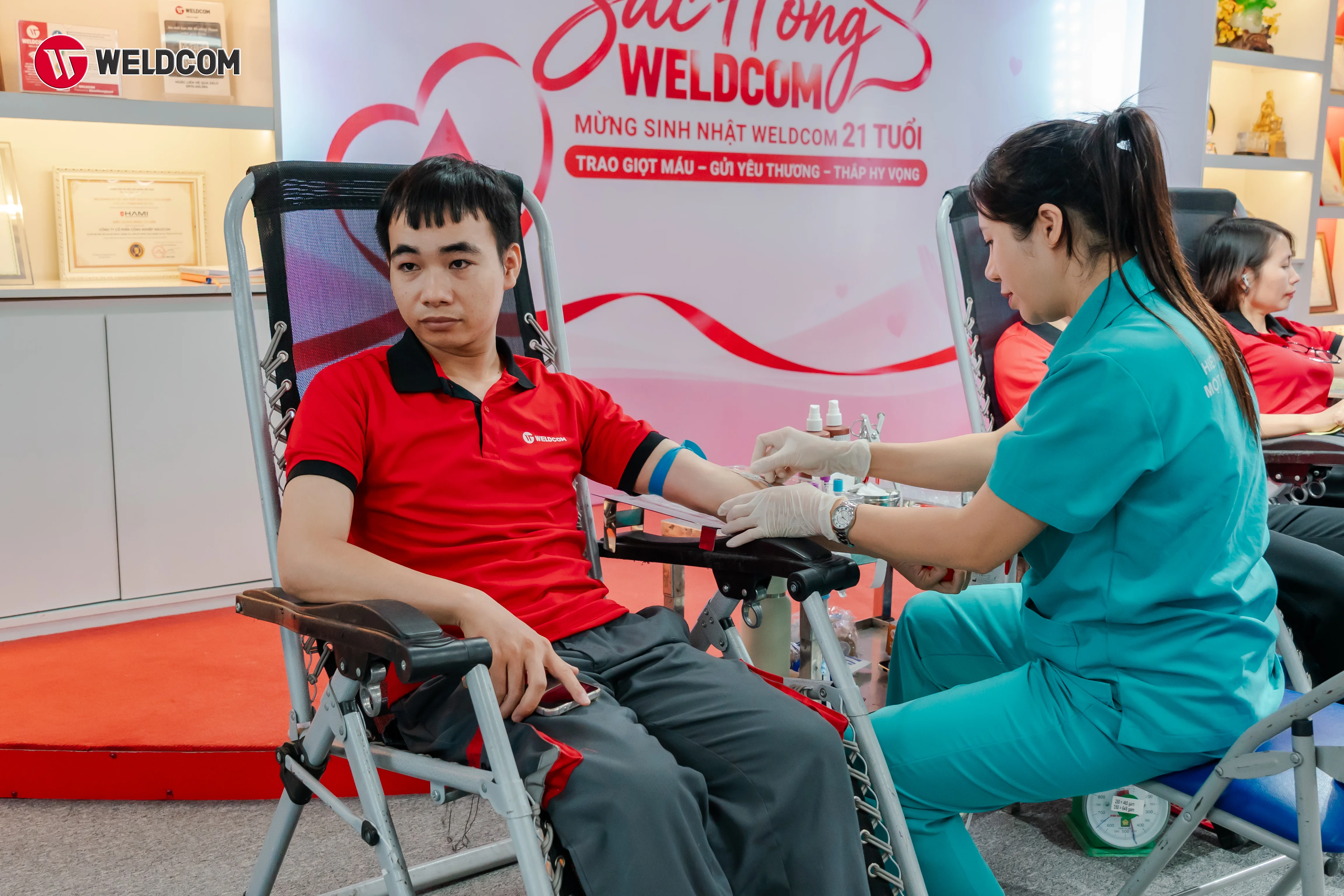 Sắc hồng Weldcom-118