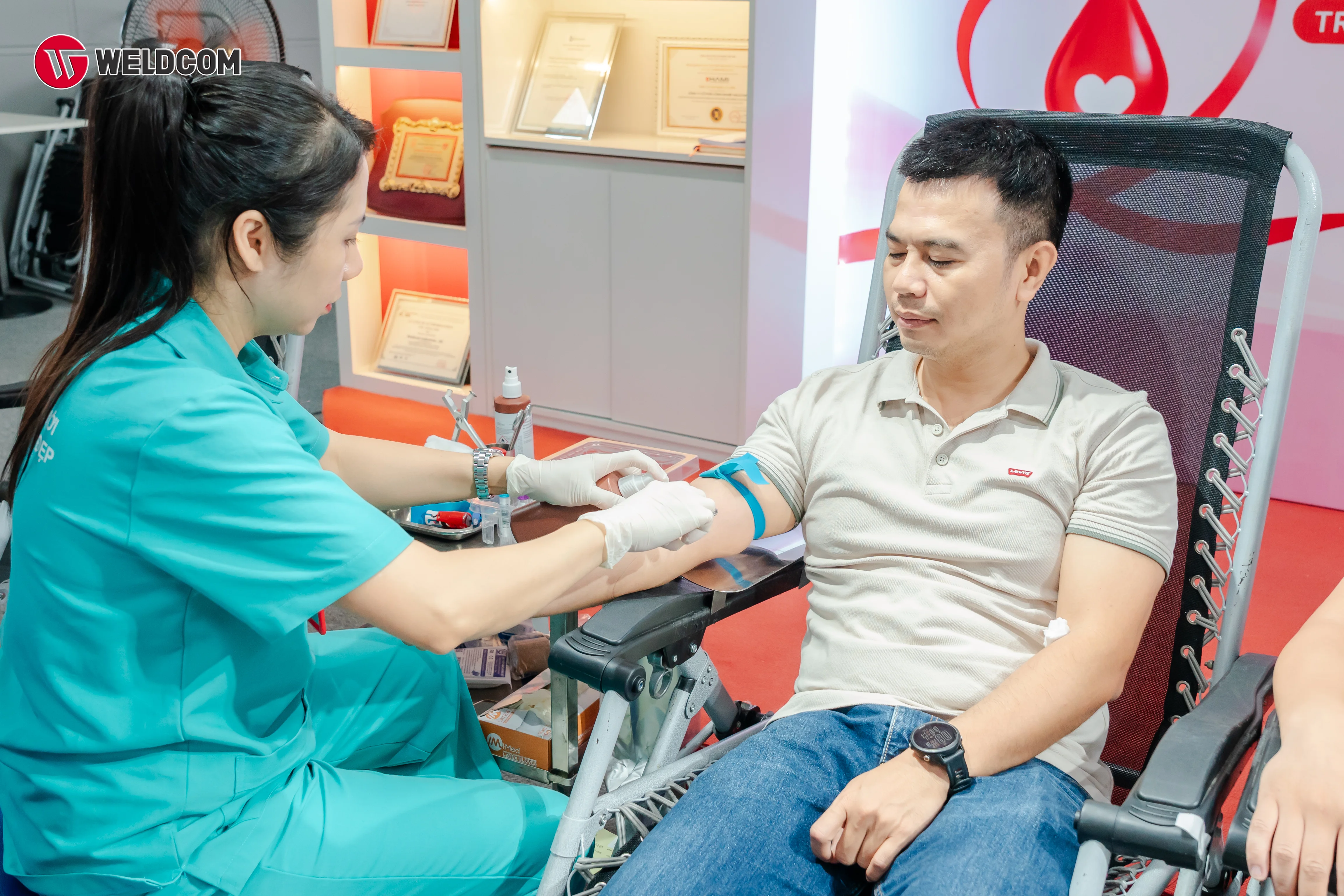 Sắc hồng Weldcom-18